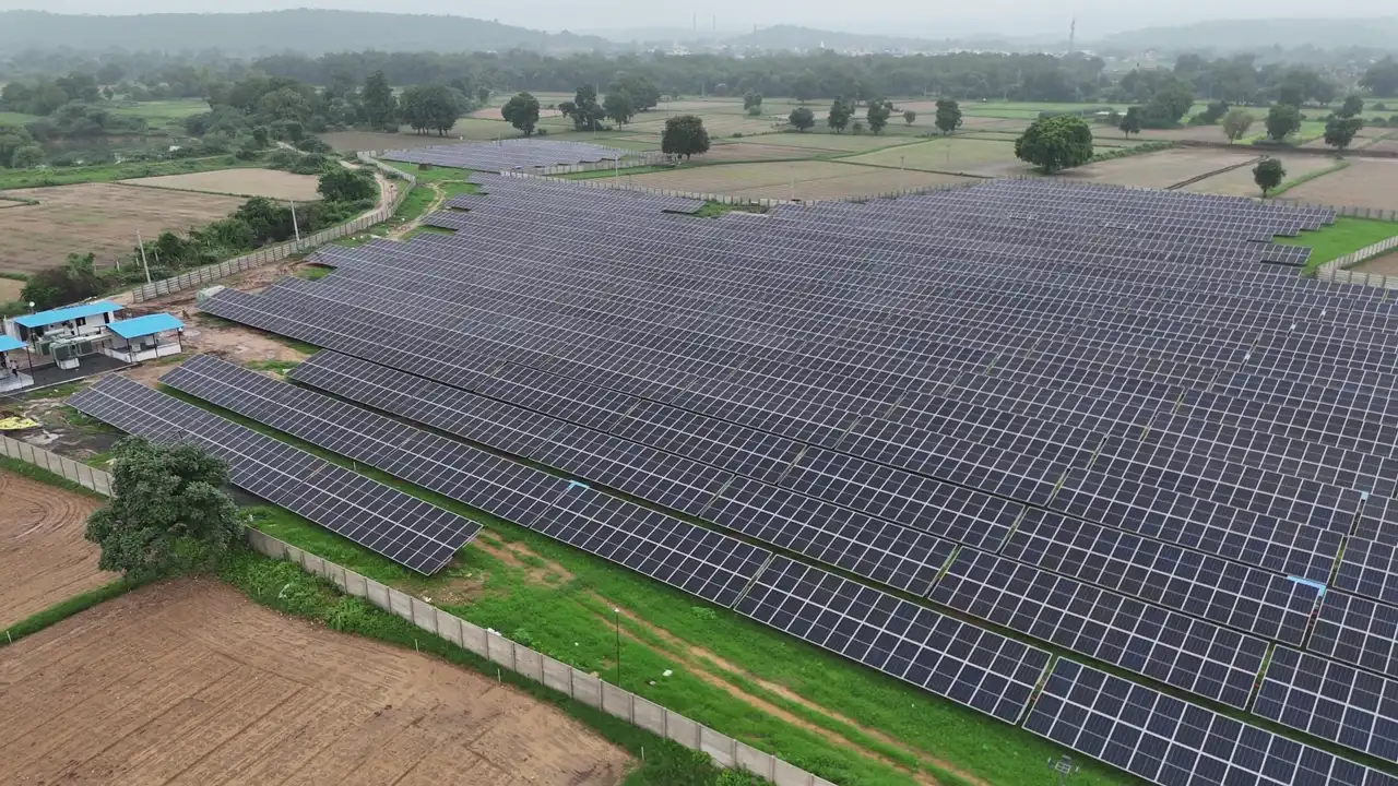 Solar Panel Farm